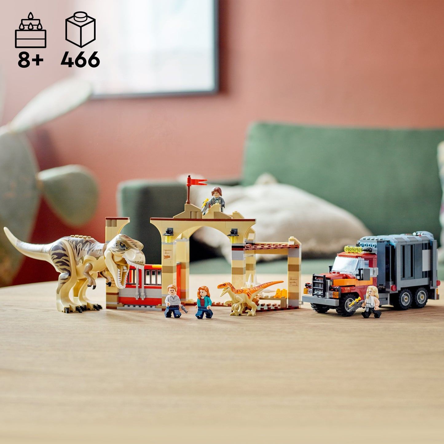 76948 T. rex & Atrociraptor Dinosaur Breakout