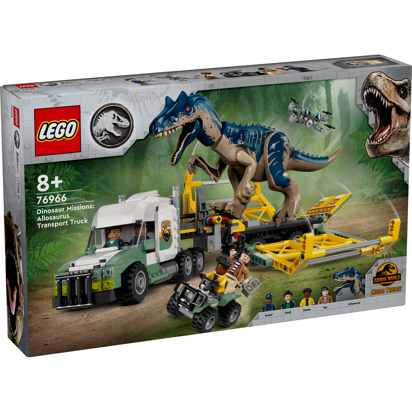 76966 Dinosaur Missions: Allosaurus Transport Truck