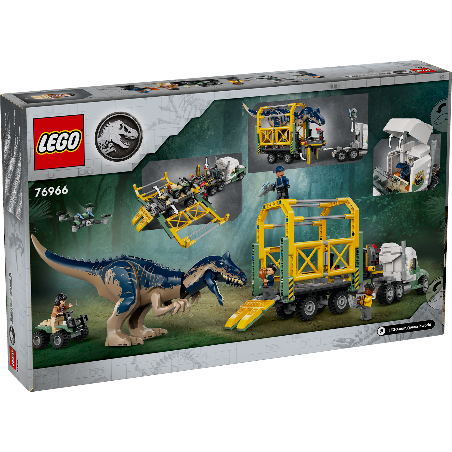 76966 Dinosaur Missions: Allosaurus Transport Truck