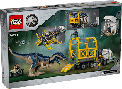 LEGO® Jurassic World 76966 Dinosaurier-Missionen: Allosaurus-Transporter