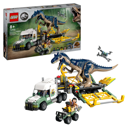 LEGO® Jurassic World 76966 Dinosaurier-Missionen: Allosaurus-Transporter