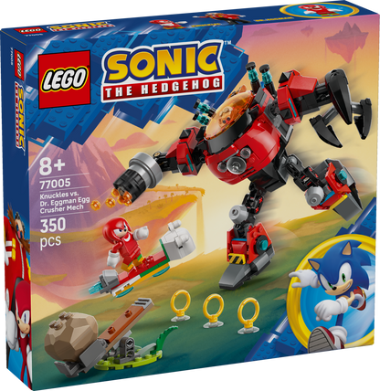 77005 Knuckles Vs. Dr Eggman Egg Crusher Mech