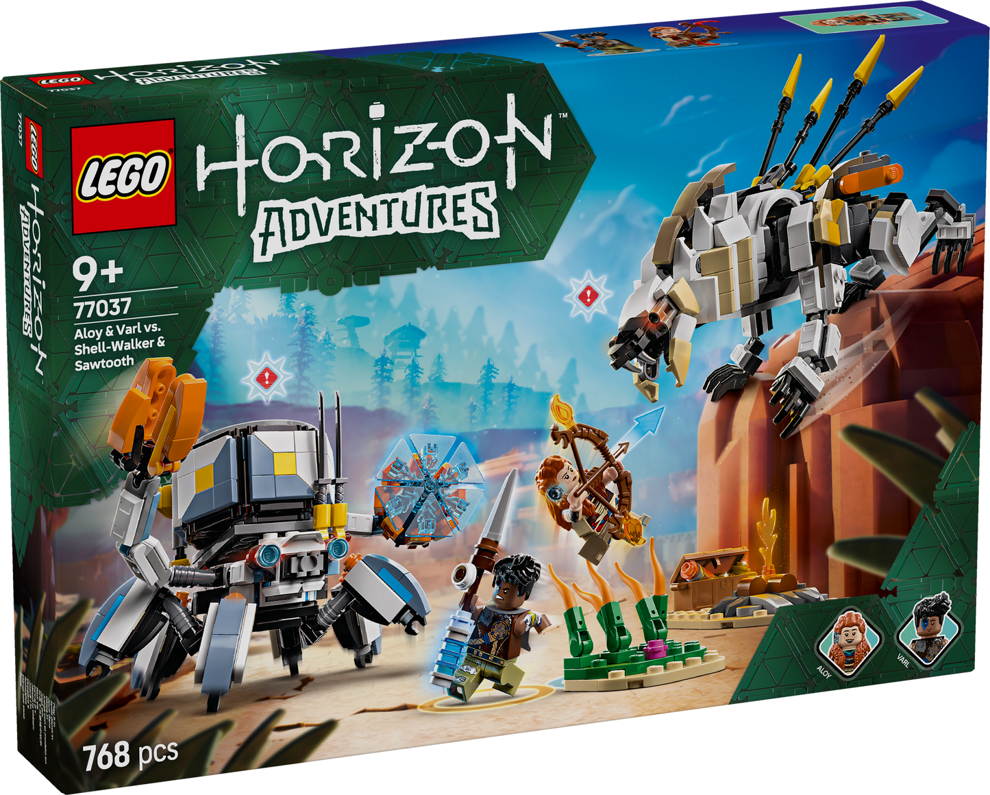 77037 Aloy & Varl vs. Shell Walker & Sawtooth