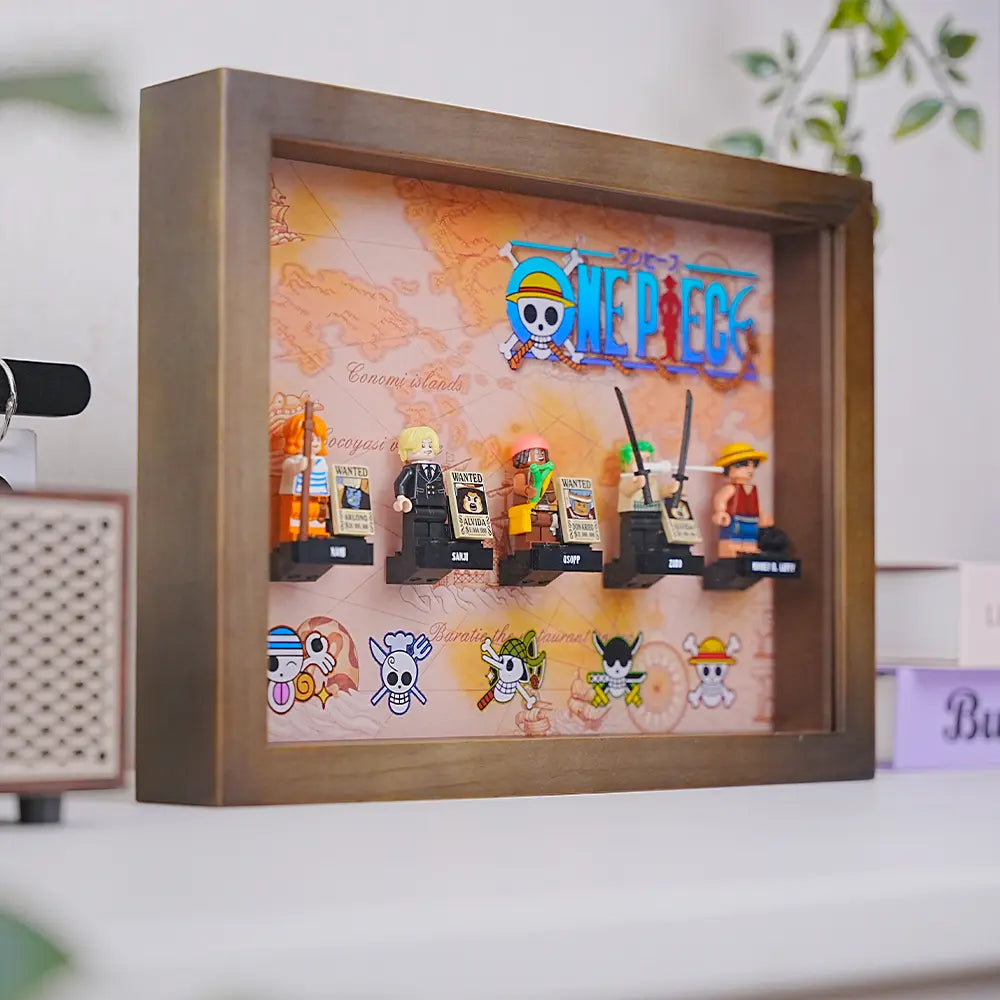 LEGO™ Show Case for The Going Merry Pirate Ship Minifigures (75639)