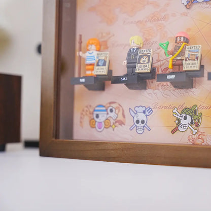 LEGO™ Show Case for The Going Merry Pirate Ship Minifigures (75639)