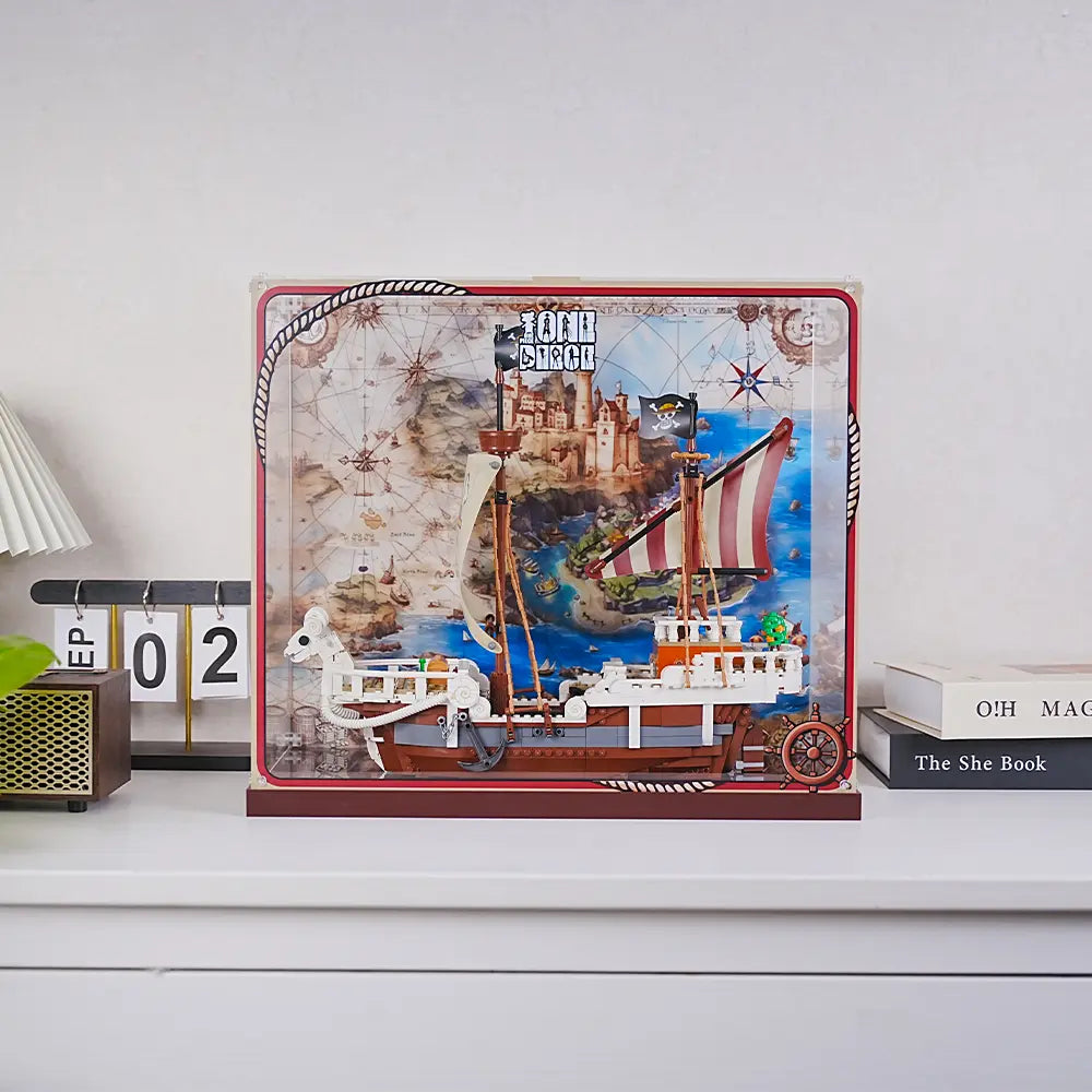 LEGO™ Show Case for The Going Merry Pirate Ship（75639）