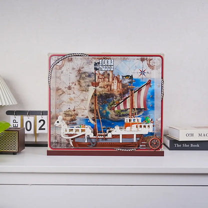 LEGO™ Show Case for The Going Merry Pirate Ship（75639）